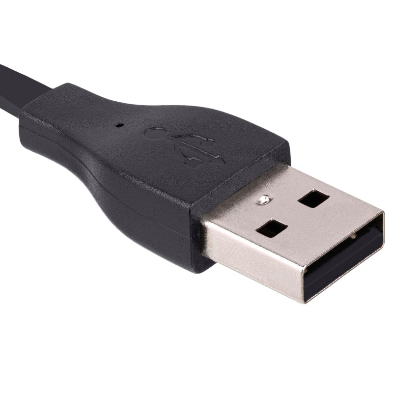 Akyga AK-SW-12 nabíjací kábel pre Xiaomi Mi Band 3, USB, 10 cm