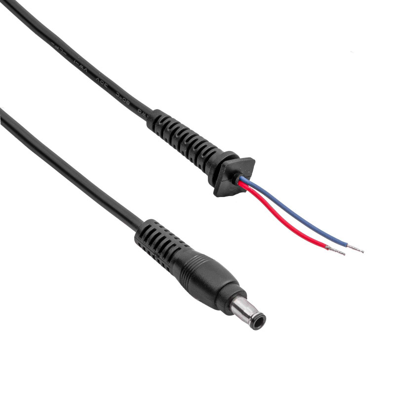 Akyga AK-SC-41 DC servisný kábel pre napájací zdroj notebooku 5,5 x 3,0 mm + pin, 90 W, 1,2 m