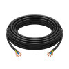Akyga AK-SC-E31 EV nabíjací kábel bez konektora, 1-fázový 32 A, 3x 6 mm² + 2x 0,75 mm², 450/750 V, 5 m, čierny