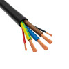 Akyga AK-SC-E31 EV nabíjací kábel bez konektora, 1-fázový 32 A, 3x 6 mm² + 2x 0,75 mm², 450/750 V, 5 m, čierny