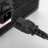 Akyga AK-PC-106A napájací kábel CEE 7/7 (Schuko) na IEC C13, CCA 3 x 0,75 mm², 3 m, čierny