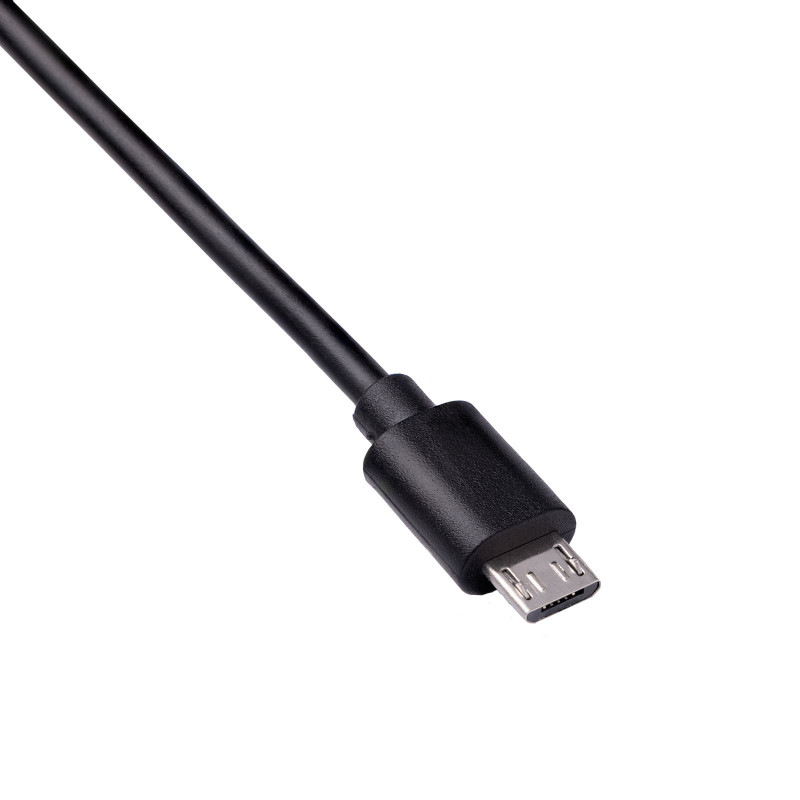 Akyga AK-USB-01 USB 2.0 kábel USB-A (M) na Micro USB-B (M), 1,8 m, čierny