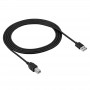 Akyga AK-USB-04 USB 2.0 tlačiarňový kábel USB-A (M) na USB-B (M), 1,8 m, čierny