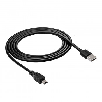 Akyga AK-USB-03 USB 2.0 kábel USB-A (M) na Mini-USB-B 5-pin (M), 1,8 m, čierny