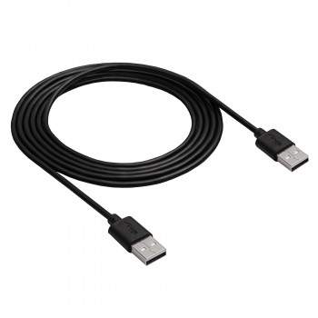 Akyga AK-USB-11 USB 2.0 kábel USB-A (M) na USB-A (M), 1,8 m, čierny