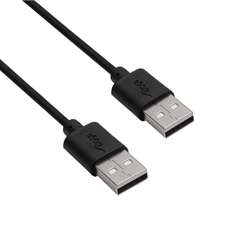 Akyga AK-USB-11 USB 2.0 kábel USB-A (M) na USB-A (M), 1,8 m, čierny