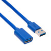 Akyga AK-USB-10 USB 3.0 predlžovací kábel USB-A konektor samec na konektor samica, 1,8 m, čierny