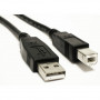 Akyga AK-USB-18 USB 2.0 tlačiarňový kábel USB-A (M) na USB-B (M), 5 m, čierny