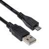 Akyga AK-USB-21 USB 2.0 kábel USB-A (M) na Micro USB-B (M), 1 m, čierny
