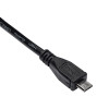 Akyga AK-USB-21 USB 2.0 kábel USB-A (M) na Micro USB-B (M), 1 m, čierny