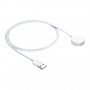 Akyga AK-SW-44 nabíjací kábel pre Apple Watch Ultra 2 / Series 9/8/7/6/5/4/3/2/1, hliníková zliatina, USB, 1 m, biely