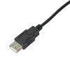 Akyga AK-USB-19 predlžovací kábel USB 2.0 USB-A (M) na USB-A (F), 3 m, čierny