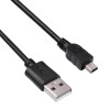 Akyga AK-USB-22 kábel USB 2.0 USB-A (M) na Mini USB-B 5-Pin (M), 1 m, čierny