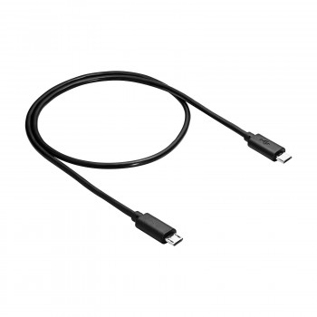 Akyga AK-USB-17 kábel USB 2.0 Micro USB-B (M) na Micro USB-B (M), 0,6 m, čierny