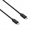 Akyga AK-USB-17 kábel USB 2.0 Micro USB-B (M) na Micro USB-B (M), 0,6 m, čierny