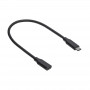 Akyga AK-USB-32 Predlžovací kábel USB-C (M) na USB-C (F), USB 3.1, 0,3 m