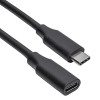 Akyga AK-USB-32 Predlžovací kábel USB-C (M) na USB-C (F), USB 3.1, 0,3 m