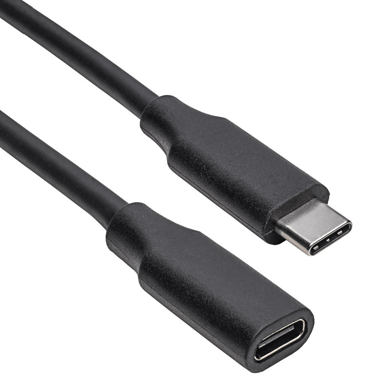 Akyga AK-USB-32 Predlžovací kábel USB-C (M) na USB-C (F), USB 3.1, 0,3 m