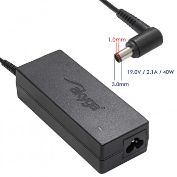 Akyga AK-ND-22 napájací zdroj pre notebook 19 V / 2,1 A, 40 W, 3,0 x 1,0 mm, 1,2 m, pre Samsung