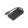 Akyga AK-AD-52 aktívny USB-C hub, USB-C (M) na 4x USB-A (F), USB 3.1, 20 cm