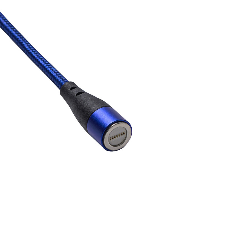 Akyga AK-USB-42 Magnetický kábel USB-A na USB-C, USB 2.0, 1 m
