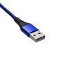 Akyga AK-USB-42 Magnetický kábel USB-A na USB-C, USB 2.0, 1 m