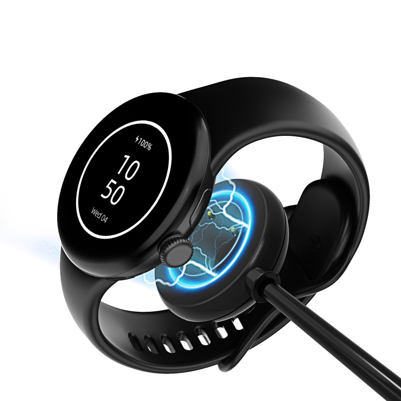 Akyga AK-SW-54 magnetický nabíjací kábel pre Google Pixel Watch 2, USB-A, 1 m