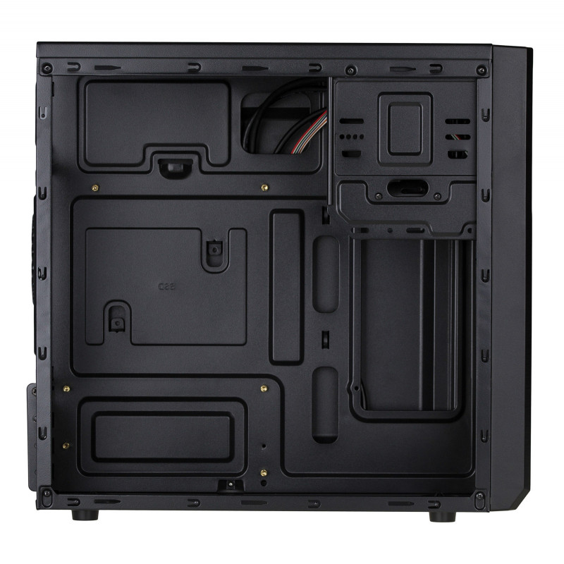 Akyga AK17BK skriňa Micro-ATX Tower, 2x USB 3.0, bez napájacieho zdroja, čierna