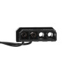 Akyga AW-12E-BG 120 mm skriňový ventilátor, 33 zelených LED, Molex, čierny