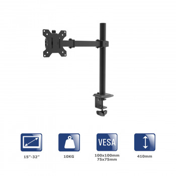 Akyga AK-MB-01 stolový držiak na monitor pre jeden monitor, 15-32