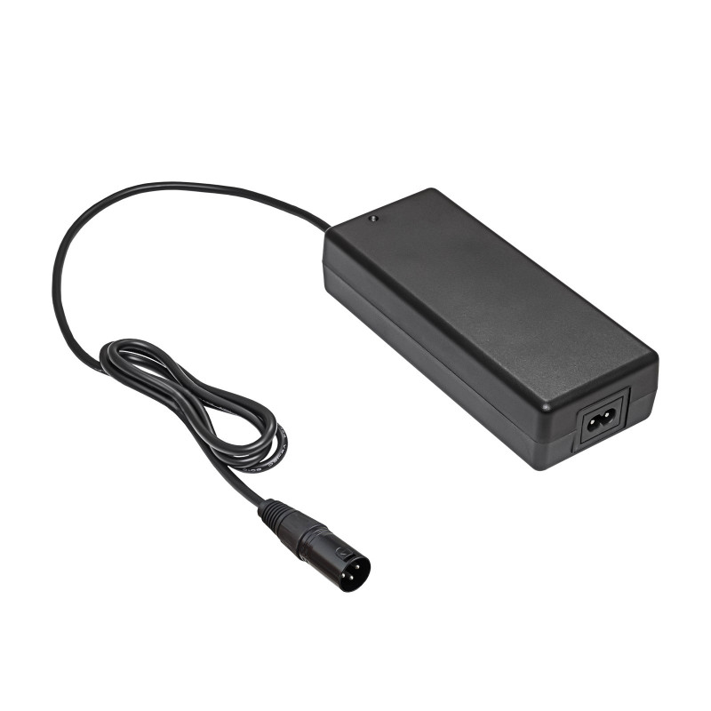 Akyga AK-EV-04 nabíjačka pre e-biky na 48 V batérie, 54,6 V / 2 A, 110 W, XLR 3-pin konektor samec, 1 m