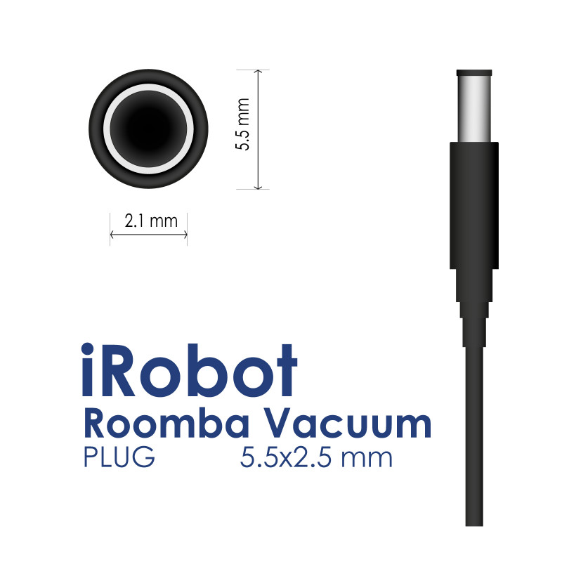 Akyga AK-PD-19 napájací zdroj pre iRobot Roomba, 22,5 V / 1,25 A 28 W, 1,8 m, čierny