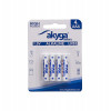 Akyga AKY1971 AAA LR03 alkalická batéria 1,5 V 1300 mAh, 4 ks (blister)