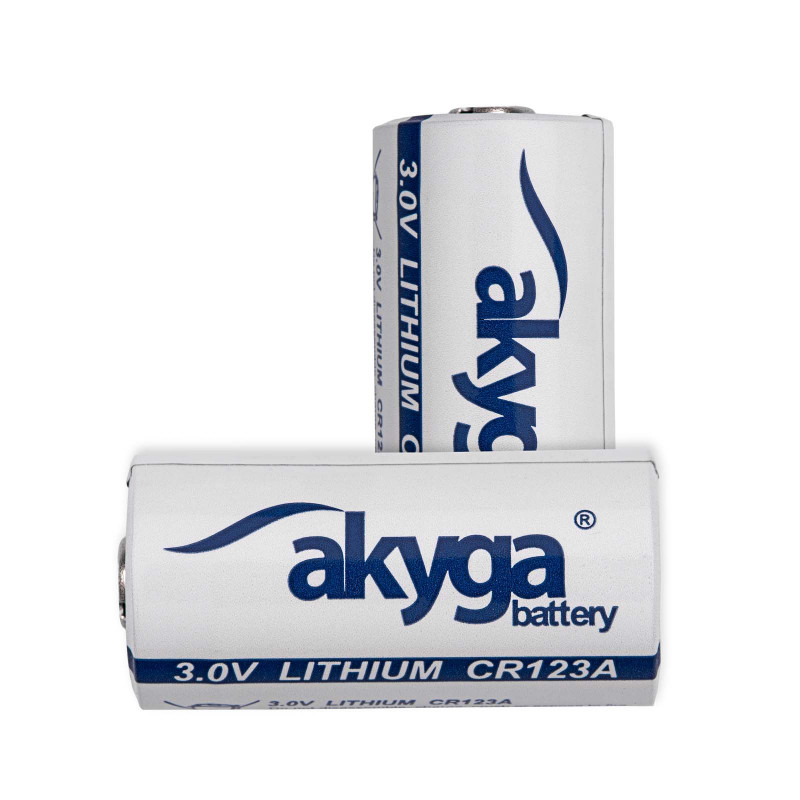 Akyga AKY1235 CR123A lítiová batéria 3 V 1500 mAh, vysokoteplotná do 85 °C