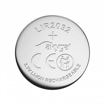 Akyga UltraCoin AKY1707 LIR2032 nabíjateľná Li-Ion gombíková batéria 3,7 V 70 mAh