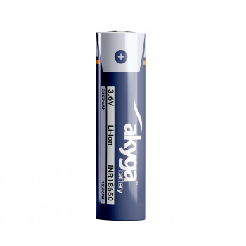 Akyga AKY1382 INR18650-34M Li-Ion 18650 batéria 3,6 V 3350 mAh, nechránená