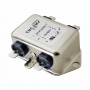 Akyga EN2010-1-F jednofázový EMC filter, 1 A, 120-250 V AC, 50/60 Hz, 6,3 mm plochý konektor