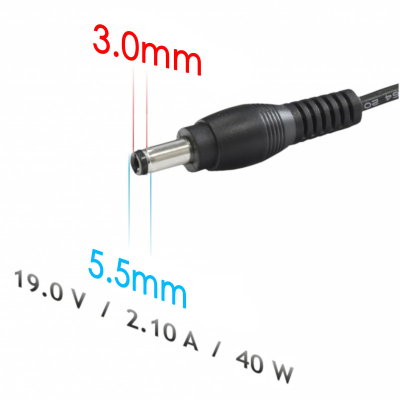 Akyga AK-ND-56 napájací zdroj pre notebook 19 V / 6,32 A, 120 W, 5,5 x 3,0 mm + pin, 1,2 m, pre Samsung