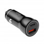 Auto nabíjačka 12/24V Akyga AK-CH-16 36W USB-A + USB-C PD Quick Charge 3.0 5-12V / 1,5-3A čierna