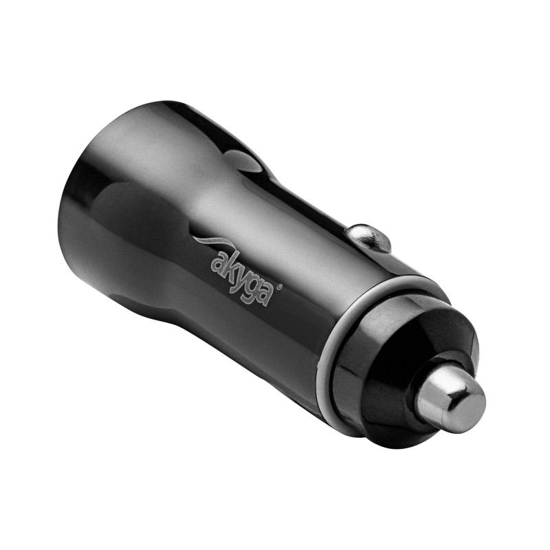Auto nabíjačka 12/24V Akyga AK-CH-16 36W USB-A + USB-C PD Quick Charge 3.0 5-12V / 1,5-3A čierna