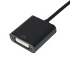 Akyga AK-AD-37 Mini DisplayPort (M) na DVI 24+5 (F) adaptérový kábel, 15 cm