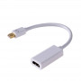 Akyga AK-AD-38 Mini DisplayPort (M) na HDMI (F) adaptérový kábel, 4K, 15 cm