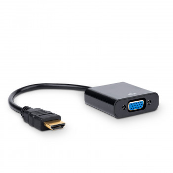 Akyga AK-AD-42 adaptérový kábel HDMI (konektor samec) na VGA (konektor samica), Full HD, 15 cm
