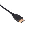 Akyga AK-AD-42 adaptérový kábel HDMI (konektor samec) na VGA (konektor samica), Full HD, 15 cm