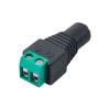 Akyga AK-SC-17 DC konektor samica 5,5 x 2,1 mm so skrutkovými svorkami pre UTP kábel, CCTV