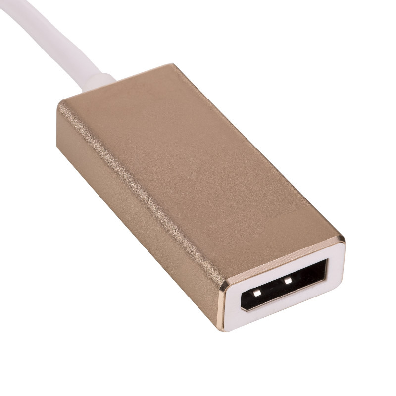 Akyga AK-AD-56 adaptérový kábel USB-C (konektor samec) na DisplayPort, 15 cm