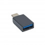 Akyga AK-AD-54 OTG adaptér USB-C (konektor samec) na USB-A 3.0 (konektor samica), čierny