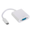 Akyga AK-AD-55 adaptérový kábel USB-C (konektor samec) na VGA (konektor samica), Full HD, 15 cm