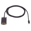 Akyga AK-AV-17 USB-C na VGA kábel, 1,5 m