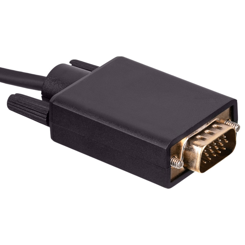 Akyga AK-AV-17 Kábel USB-C na VGA, 1,5 m